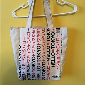 New Shiseido canvas bag